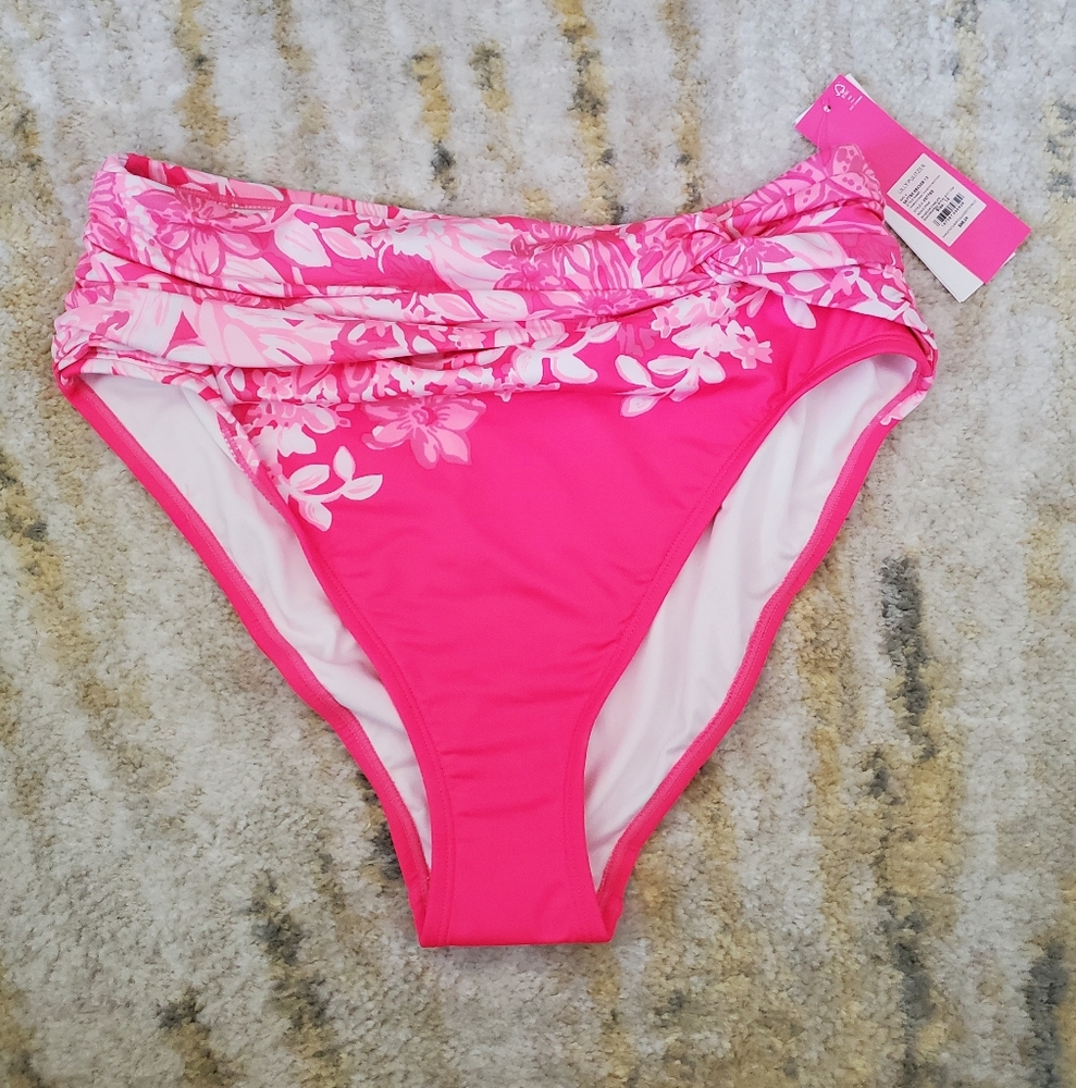 NWT Lilly Pulitzer Yarrow High Waist Bikini Bottom